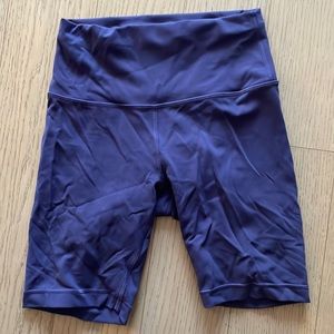 Lululemon Purple Bike Shorts Size 6